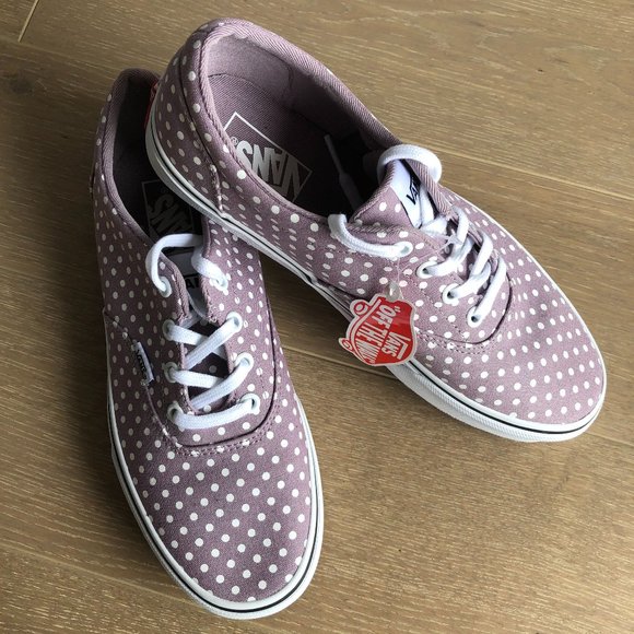 VANS Doheny Off The Wall Sneakers Purple+Wht Sz 7 - Picture 10 of 10